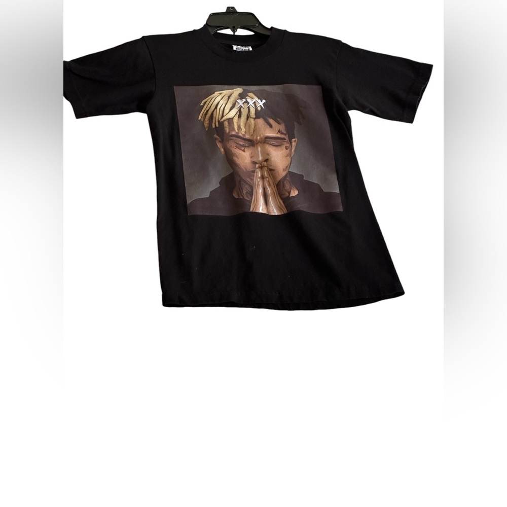 PRO ATHLETIC XXXTENTACION FACE PHOTO SHORT SLEEVE T-SHIRT SZ SMALL